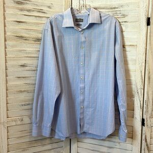Michael Kors Slim Fit Button Down Collared Shirt